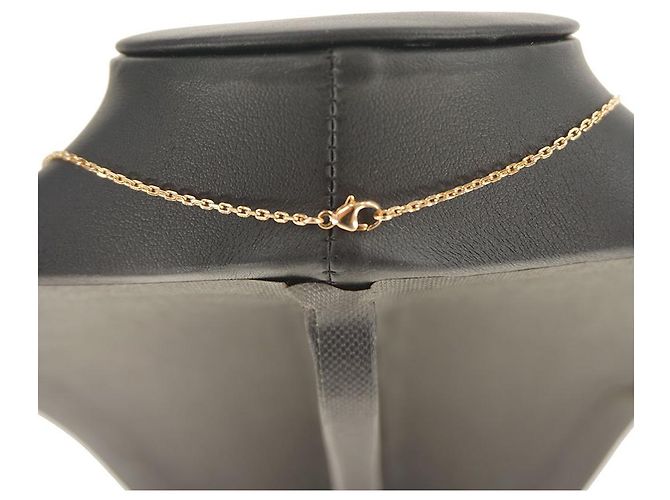 Hermès Collar con colgante Mini Pop Oro Rosa - vista 12