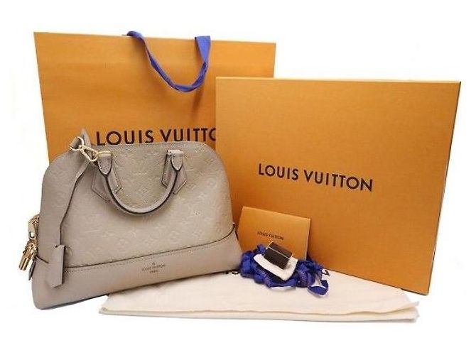 Louis Vuitton Borsa Tote Neo Alma PM Monogram Empreinte Beige - vista 2