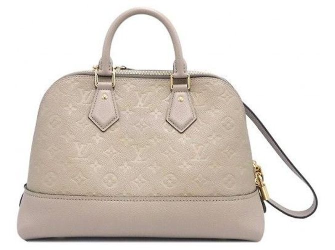 Louis Vuitton Borsa Tote Neo Alma PM Monogram Empreinte Beige - vista 3