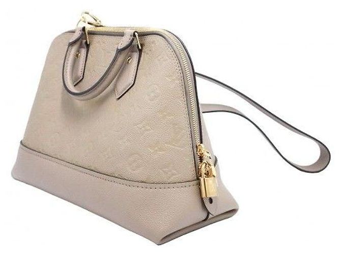 Louis Vuitton Borsa Tote Neo Alma PM Monogram Empreinte Beige - vista 4