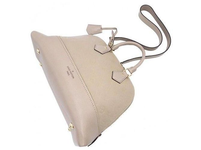 Louis Vuitton Borsa Tote Neo Alma PM Monogram Empreinte Beige - vista 6
