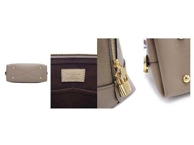 Louis Vuitton Borsa Tote Neo Alma PM Monogram Empreinte Beige - vista 7