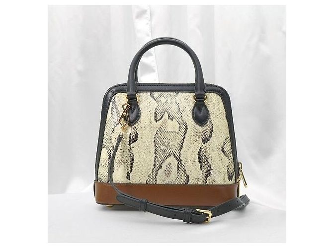Gucci Python Horsebit Small Top Handle - vista 4