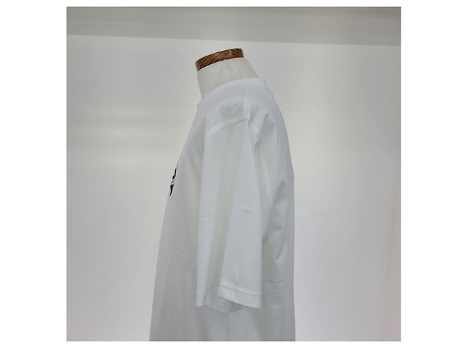 Burberry Logo Grafik T-Shirt Weiß - Ansicht 11
