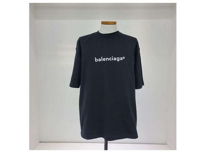 Balenciaga Herren T-Shirt Medium Fit Schwarz - Ansicht 5