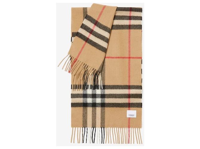 Burberry Klassischer Karomuster-Kaschmirschal - Ansicht 2