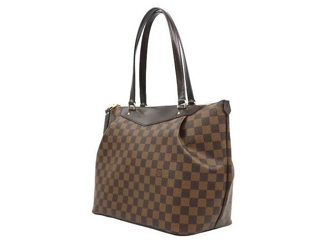 Louis Vuitton Borsa a tracolla Westminster GM in Canvas Damier Ebene - vista 3
