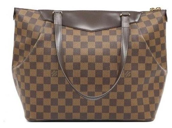 Louis Vuitton Borsa a tracolla Westminster GM in Canvas Damier Ebene - vista 4