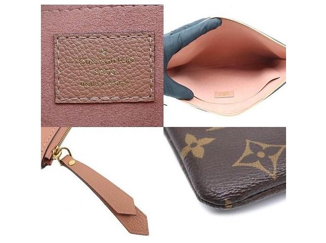 Louis Vuitton Pouch Clutch Daily Monogram Canvas Rose Powder - vista 7
