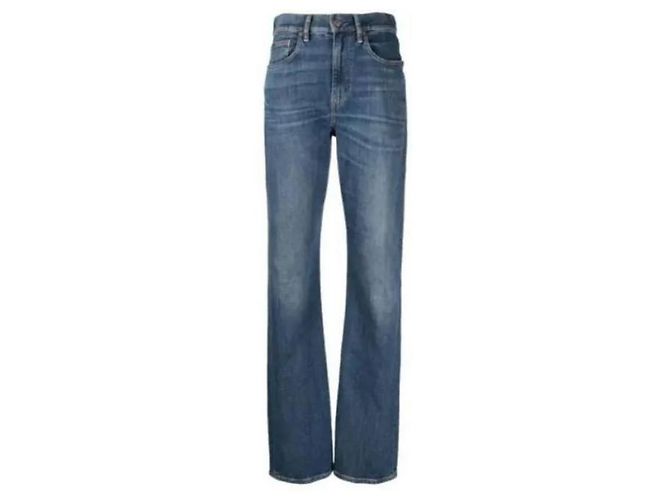 Vaqueros rectos de denim azules Polo Ralph Lauren - vista 4
