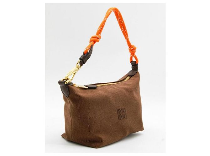 Miu Miu Pouch Spirit Gabardine - vista 5