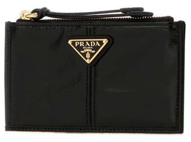 Prada Tarjetero de cuero con cremallera - vista 5