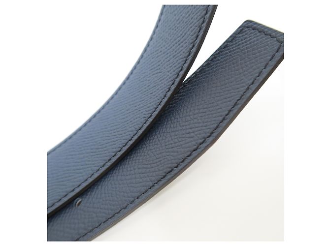 Hermès Wendbarer Ledergürtel Matte Black Gold - Ansicht 3