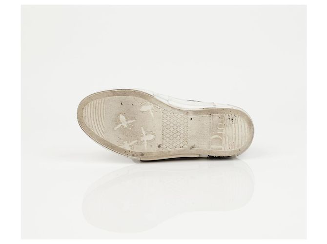 Dior Sneakers Converse Basse Oblique White Black - vista 11