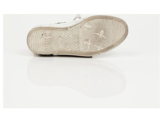 Dior Sneakers Converse Basse Oblique White Black - vista 12