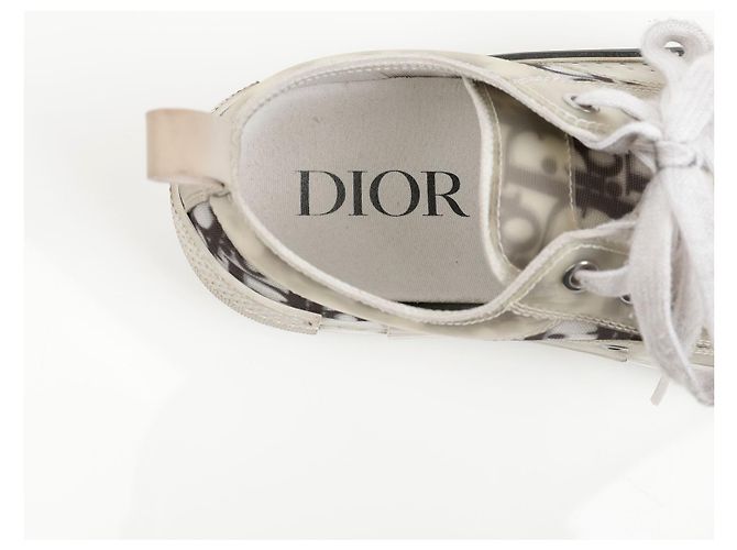 Dior Sneakers Converse Basse Oblique White Black - vista 13