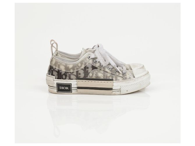 Dior Sneakers Converse Basse Oblique White Black - vista 2
