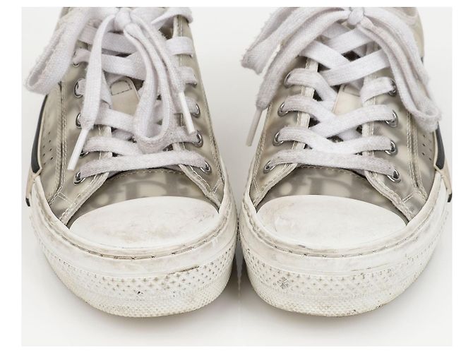 Dior Sneakers Converse Basse Oblique White Black - vista 4