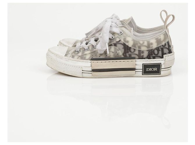 Dior Sneakers Converse Basse Oblique White Black - vista 6