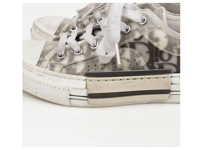 Dior Sneakers Converse Basse Oblique White Black - vista 7