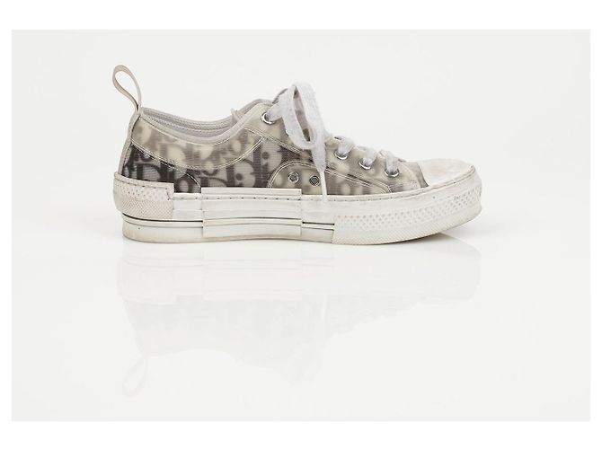 Dior Sneakers Converse Basse Oblique White Black - vista 9