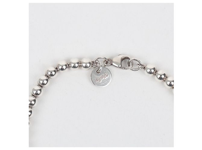 Tiffany & Co Bracciale a grani con ciondolo a cuore Return to Tiffany Blue - vista 4
