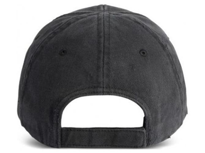 Balenciaga Cappellino in cotone drill con logo - vista 7