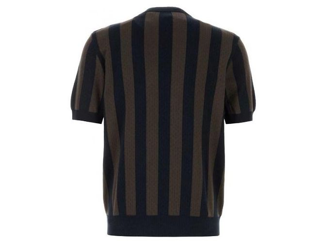 Fendi Gestreifter Pullover aus Seide und Baumwolle - Ansicht 5