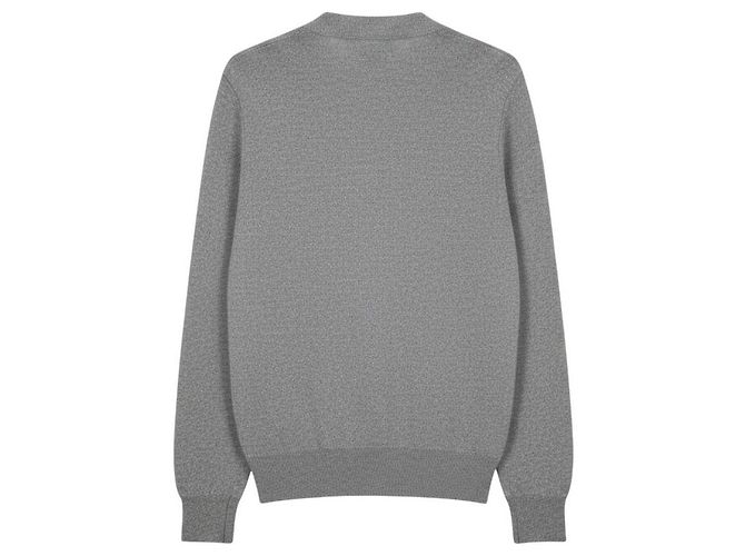 Comme Des Garcons Play Black Heart Strickcardigan Grau - Ansicht 12