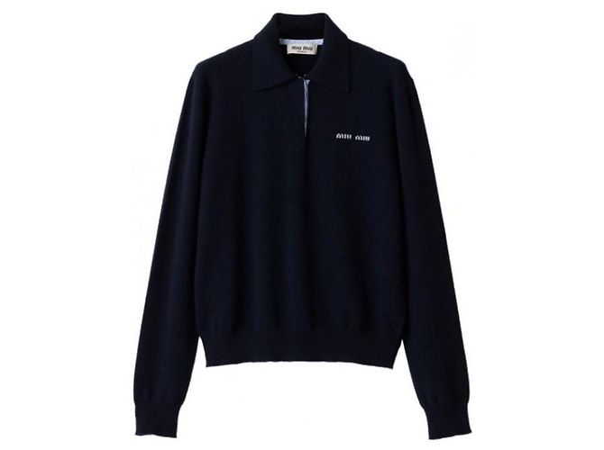 Miu Miu Kaschmir- Polo-Pullover - Ansicht 4