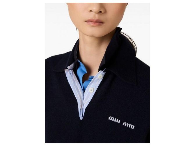 Miu Miu Kaschmir- Polo-Pullover - Ansicht 6