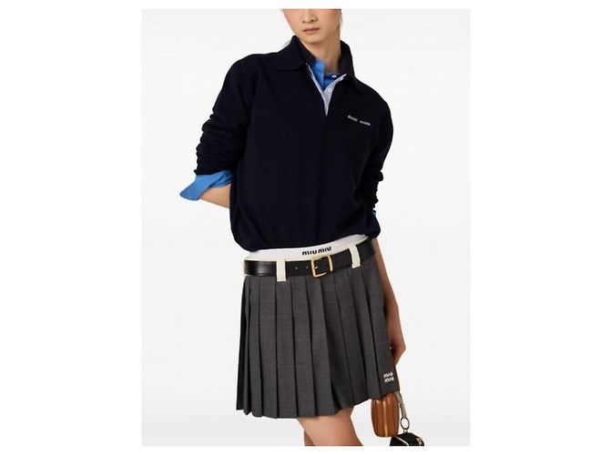 Miu Miu Kaschmir- Polo-Pullover - Ansicht 7