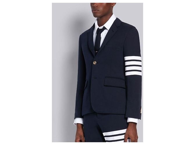 Thom Browne Loop Back Classic Sport Coat - view 2