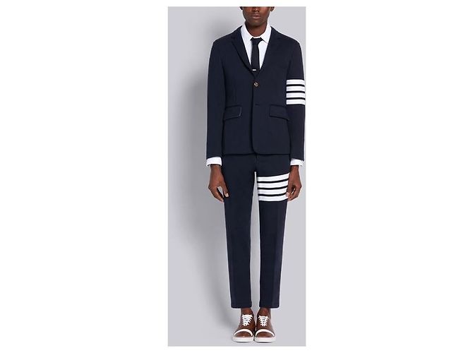 Thom Browne Loop Back Classic Sport Coat - view 4