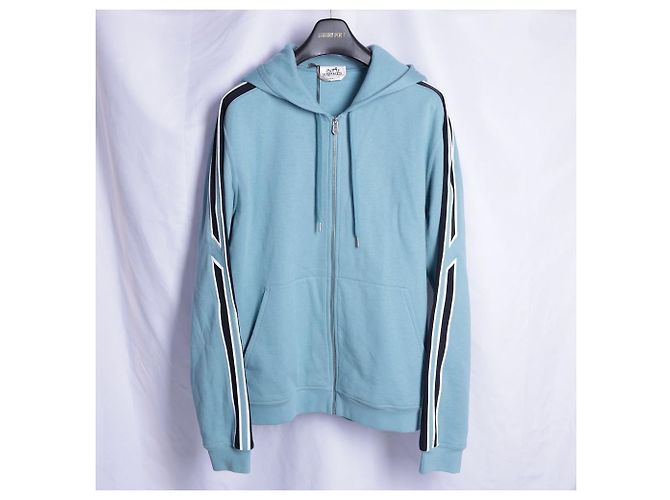 Hermès Run Hooded Zip-up Mint - vista 10
