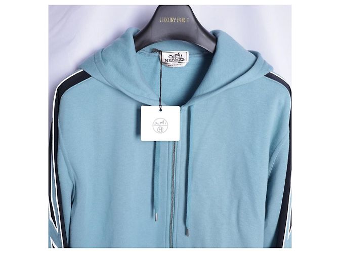 Hermès Run Hooded Zip-up Mint - vista 5