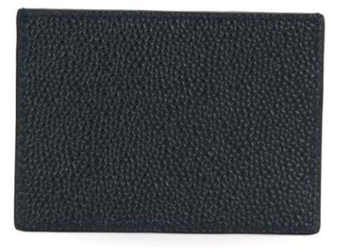 Thom Browne Kartenetui aus Pebble-Leder - Ansicht 5
