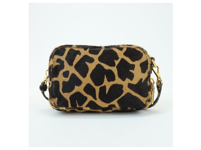 Prada Camera Printed Calf Hair Small - vista 2