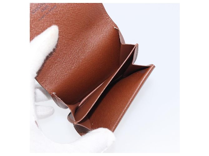 Louis Vuitton Porte Monnaie Gousset Canvas - vista 5
