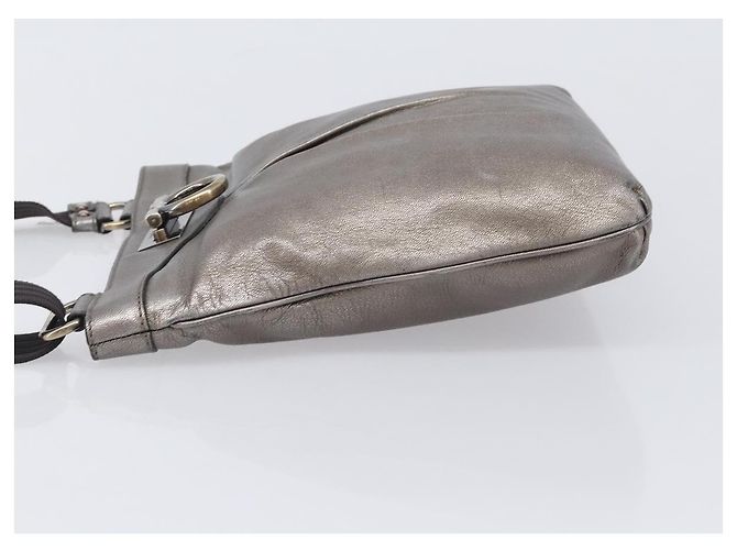 Salvatore Ferragamo Gancini Leather Medium - vista 4