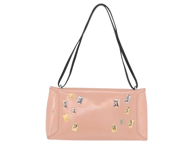 Louis Vuitton Sac Triangle Embellished Glazed Calfskin PM - vista 2