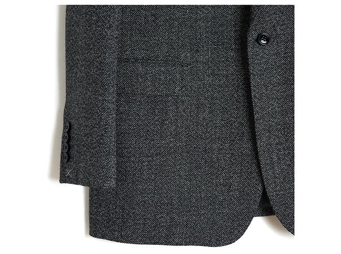 Céline Hedi Slimane Oversized Classic Grey Wool Jacket - view 2