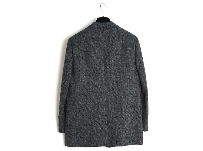 Céline Hedi Slimane Oversized Classic Grey Wool Jacket - view 4