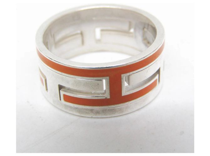 Hermès Anello Hermes Move H Silver - vista 3