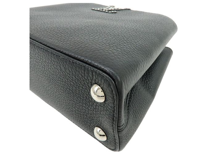 Louis Vuitton Capucines Fleur De Lys Taurillon Leather BB - vista 6
