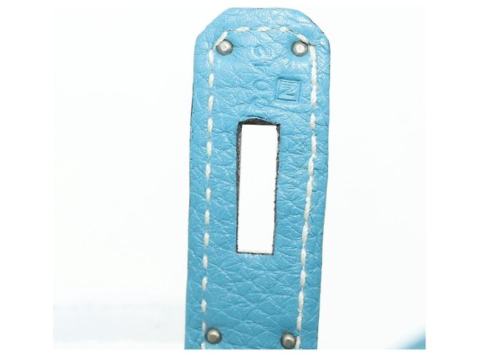 Hermès Hermes Birkin Blue Clemence con Palladium Hardware 35 - vista 6