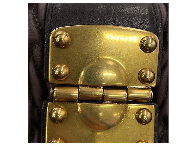 Borsa hobo in pelle Matelassé Miu Miu - vista 11