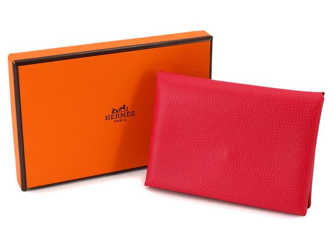 Hermès Tarjetero Hermes Calvi Duo - vista 2