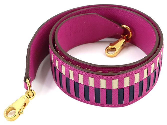 Hermès Hermes Bandoulière Tressage de Cuir Shoulder Strap - view 2