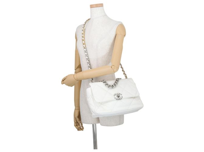 Borsa a tracolla con catena Chanel - vista 4